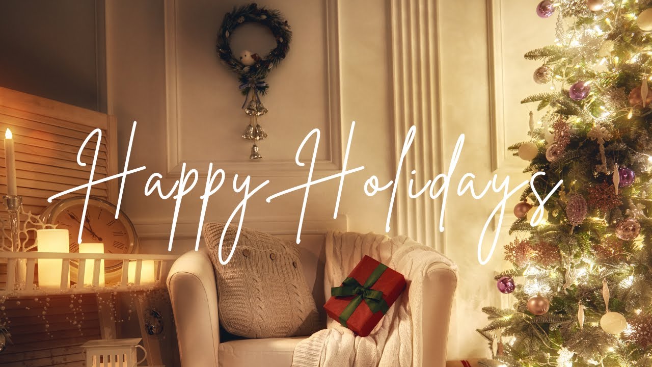 Happy Holidays | Winter Cafe Music | Relax・Work・Study