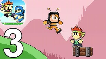 Dan the Man - Shark Adventure Gameplay Walkthrough Video Part 3 (iOS Android)