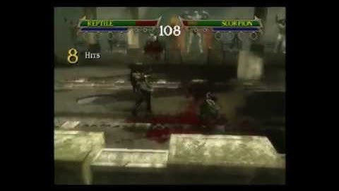 MK: Shaolin Monks - Reptile VS Scorpion 2