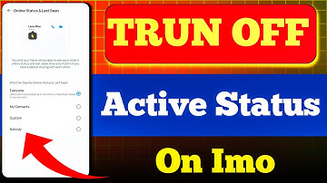 How Do I Trun Off My Active Status On Imo 2025 | How To Trun Off My Active Status On Imo 2025
