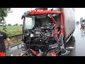 12.06.2019 - VN24 - Fahrer eingeklemmt - LKW Unfall auf A1 bei Unna fordert Verletzten