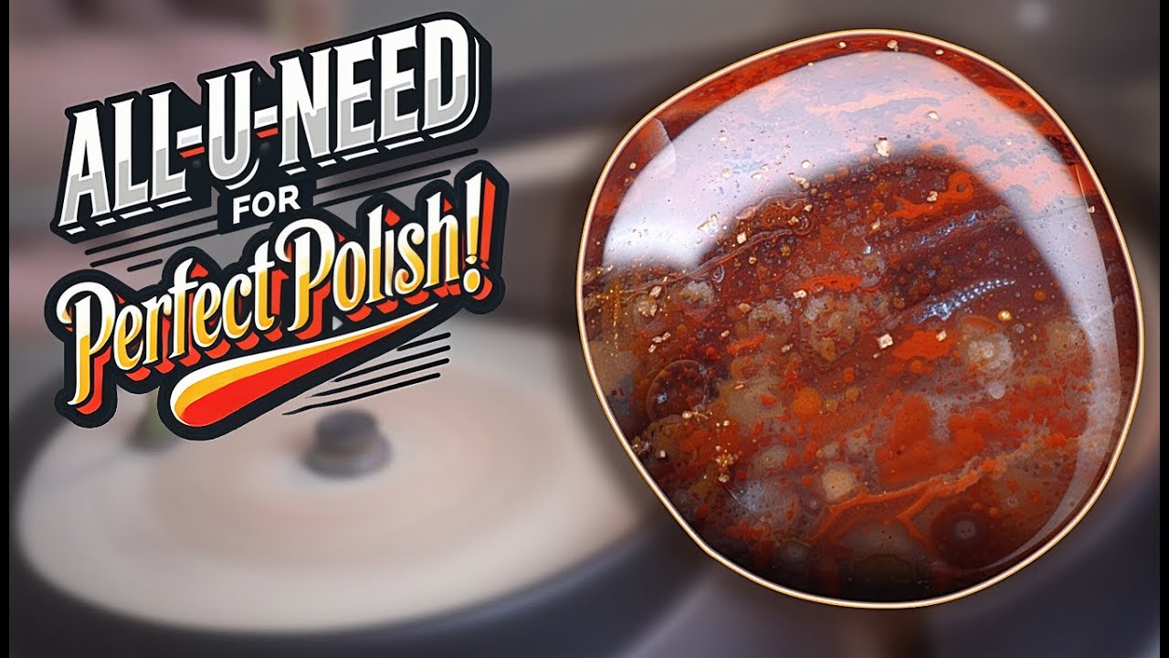 How to Use the All-U-Need Flat Lap to Shape & Polish a Cabochon