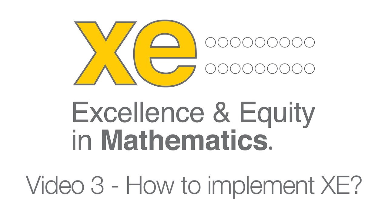 XE Video 3 - 'How to implement XE.'