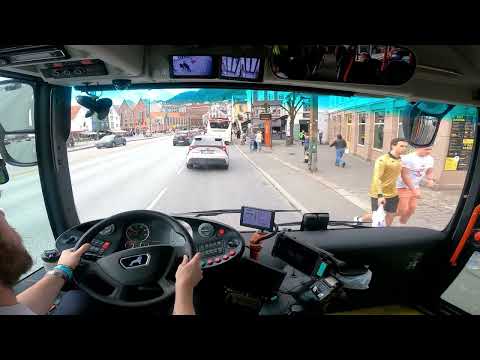 [Onboard] Coming Back From Vadmyra - Line 3 To Støbotn (Part 2) - MAN Lions City CNG 18M