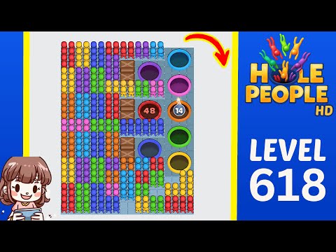 Hole People Level 618 Solution Walkthrough