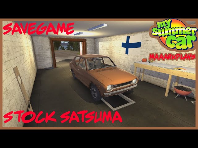 My Summer Car, Stock Satsuma SAVE