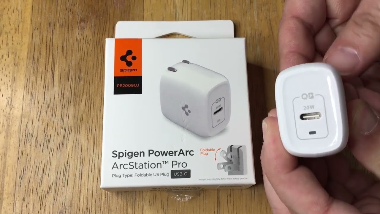 Spigen PowerArc ArcStation Pro 20W USB-C Small Wall Charger Review 3-9-22