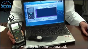 USB Logging 400,000 Lux Light Meter | ATP Instrumentation