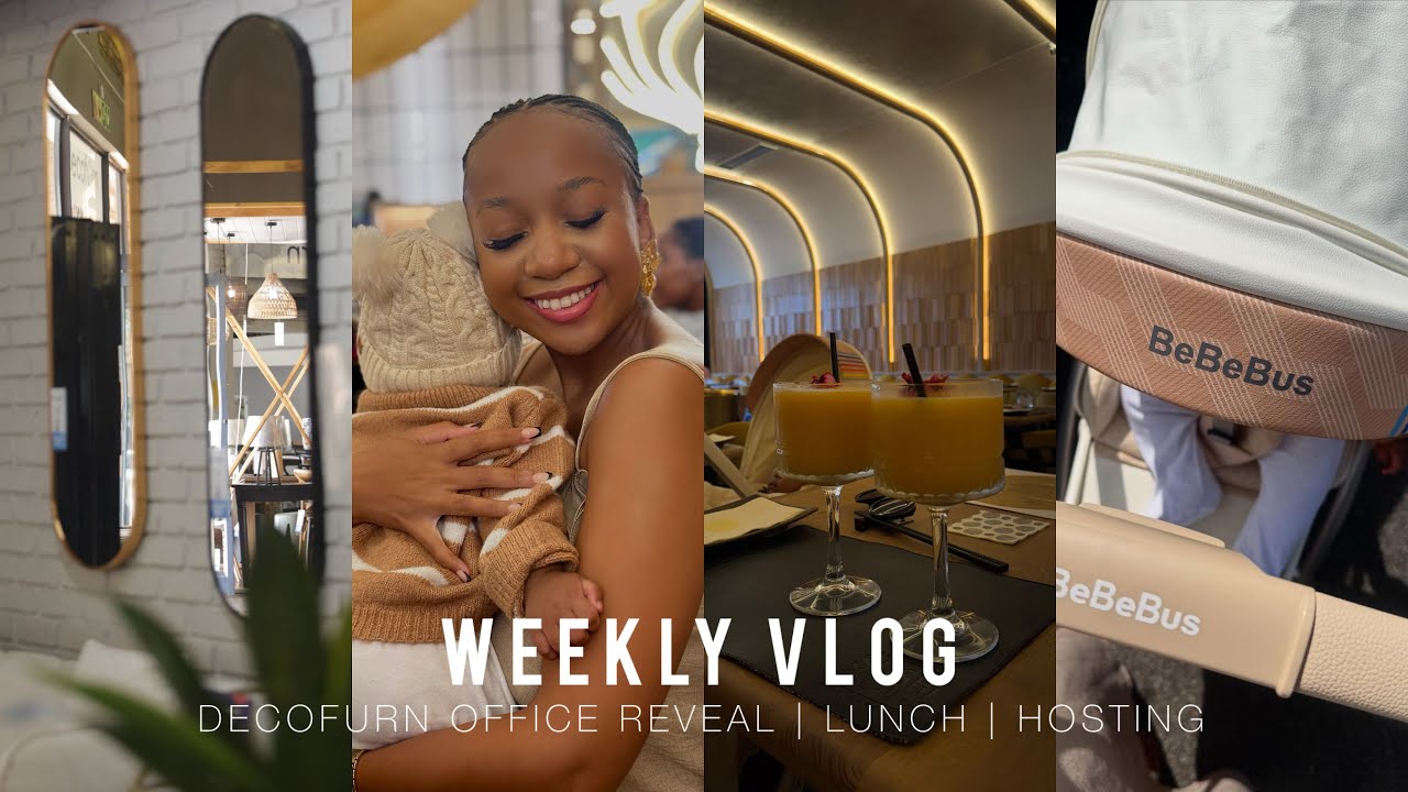 #weeklyvlog | Decofurn Furnitures office reveal | Lunch with the Crocs | Hosting my Family