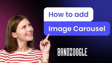 How to add an Image Carousel to Bandzoogle