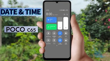Poco c65 me time date Sahi kaise kare / how to set time and date poco c65 time date setting