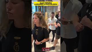 ILLIA TOPURIA Llegando a CASA BLANCA‼️😱#iliatopuria #madrid #barcelona #canarias #españa #murcia