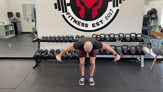 Bent Over Supinated Dumbbell Reverse Fly
