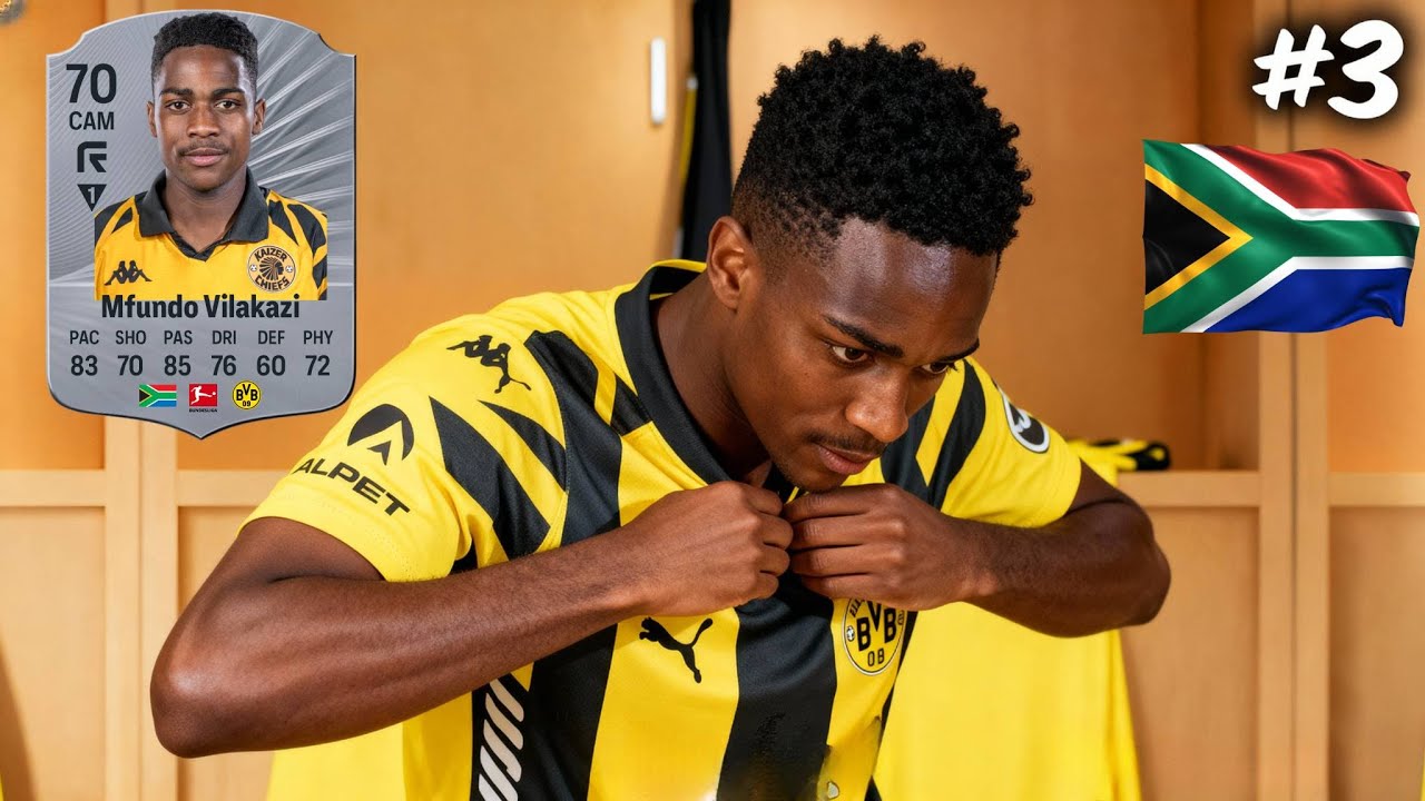 Mfundo Vilakazi FC 26 Player Career Mode EP 3 — дебют BVB в 19 ЛЕТ!