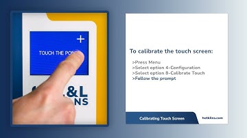 Calibrating the Touch Screen on an L&L Kiln Genesis Control