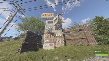 Rust solo vanilla base tour (facepunch small 3)