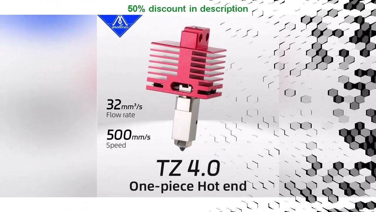 Why Everyone’s Talking About This Product! Mellow TZ4.0 Premium Hotend For Bambu Lab X1/P1P/P1S U