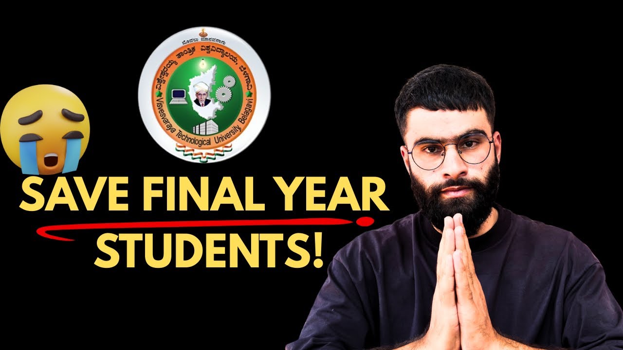 Vtu Cancel Yearback For Final Year Students 🛑❌