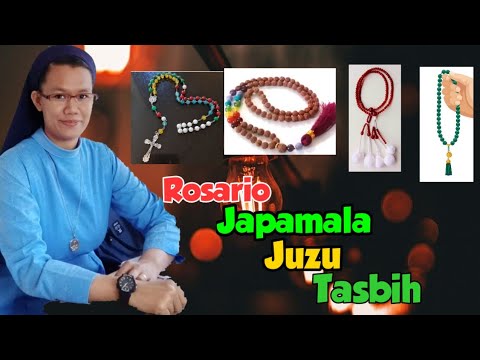 Rosario, Japamala, Juzu dan Tasbih