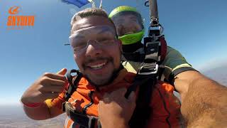 Daniel B Skydive Algarve video
