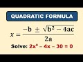 Quadratic Equations Quiz
