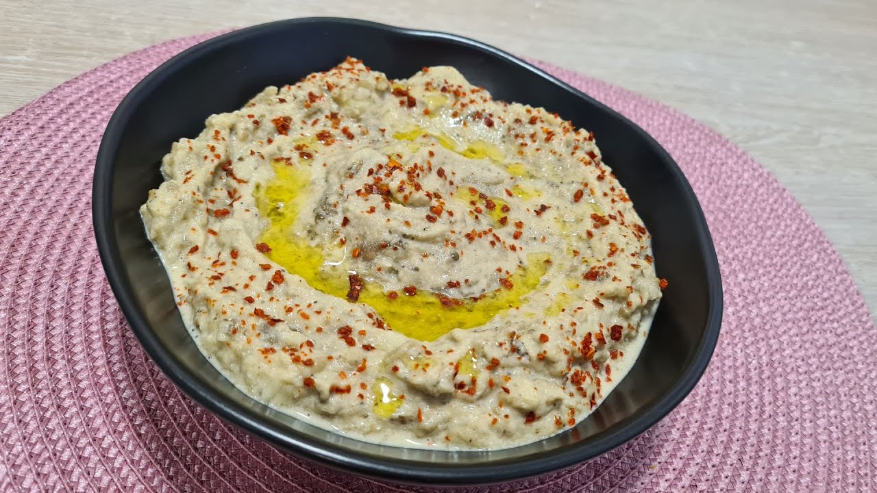 Super leckere Auberginencreme - Baba Ganoush - YouTube