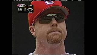 Partial recording. this one starts just after mark mcgwire's 61st home
run. cardinals host the cubs. st. louis vs. chicago cubs espn,
september 7, ...