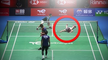 Hendra Setiawan Changing up the Pace at the Front of the Court