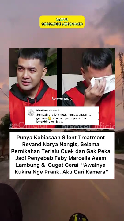 Revan Narya Akui Terlalu Cuek Menjadi Penyebab Faby Marcella Gugat Cerai