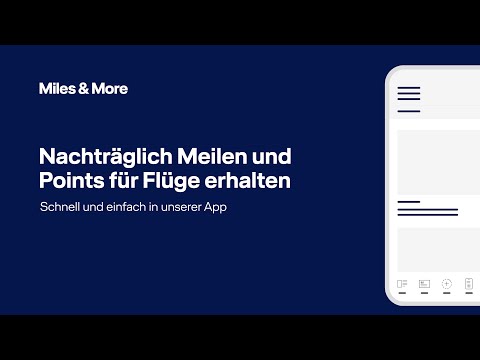 Nachträglich Meilen und Points für Flüge erhalten – so geht’s