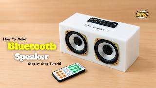 How to Make a Bluetooth Speaker - Step by Step!