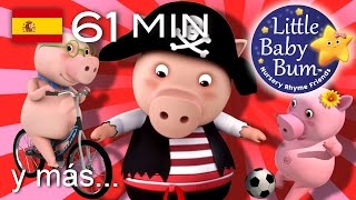 Este cerdito | Y muchas más canciones infantiles | ¡LittleBabyBum!