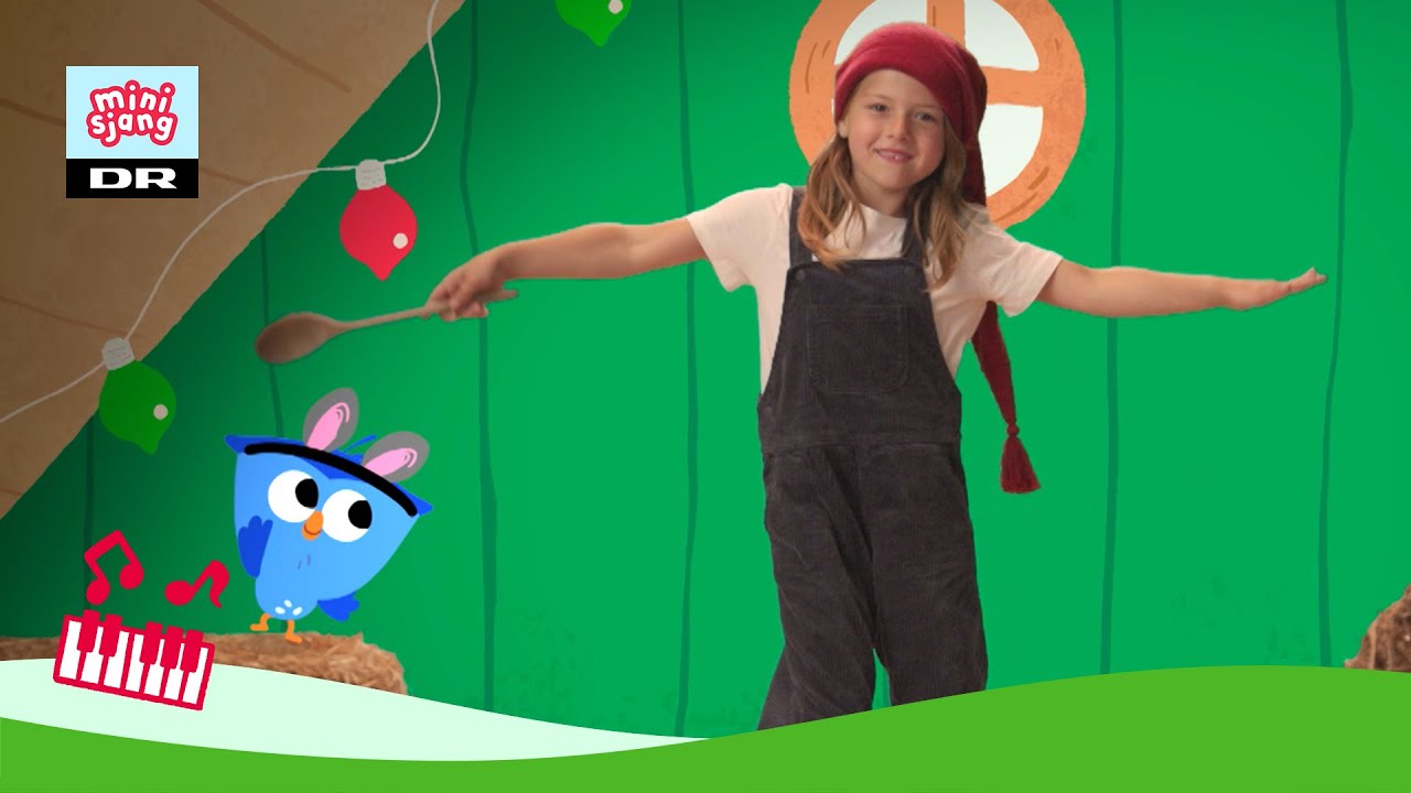 På loftet sidder nissen | Sange fra Minisjang