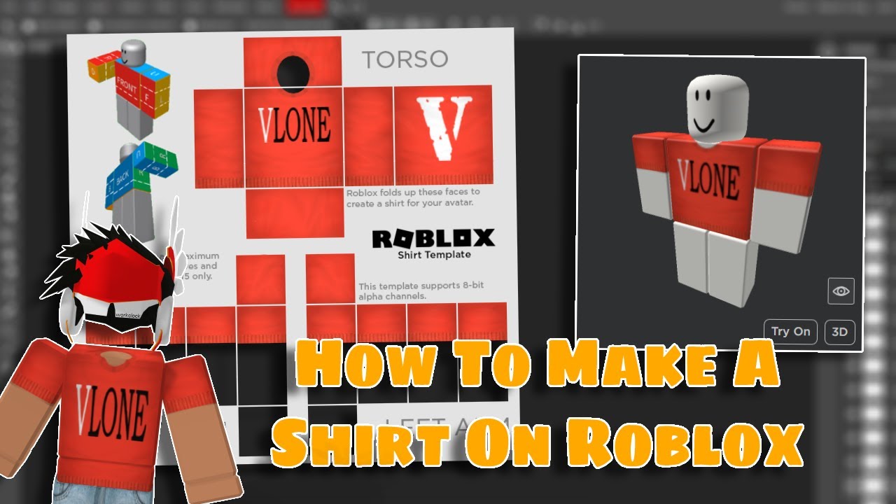 Less than confusion Stare How To Make A Shirt In Roblox 2023 *Updated - YouTube