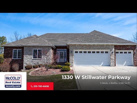 1330 W Stillwater Parkway, Crown Point, IN home video tour