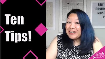 Bible Journaling for Beginners - 10 Tips to Get You Started Today