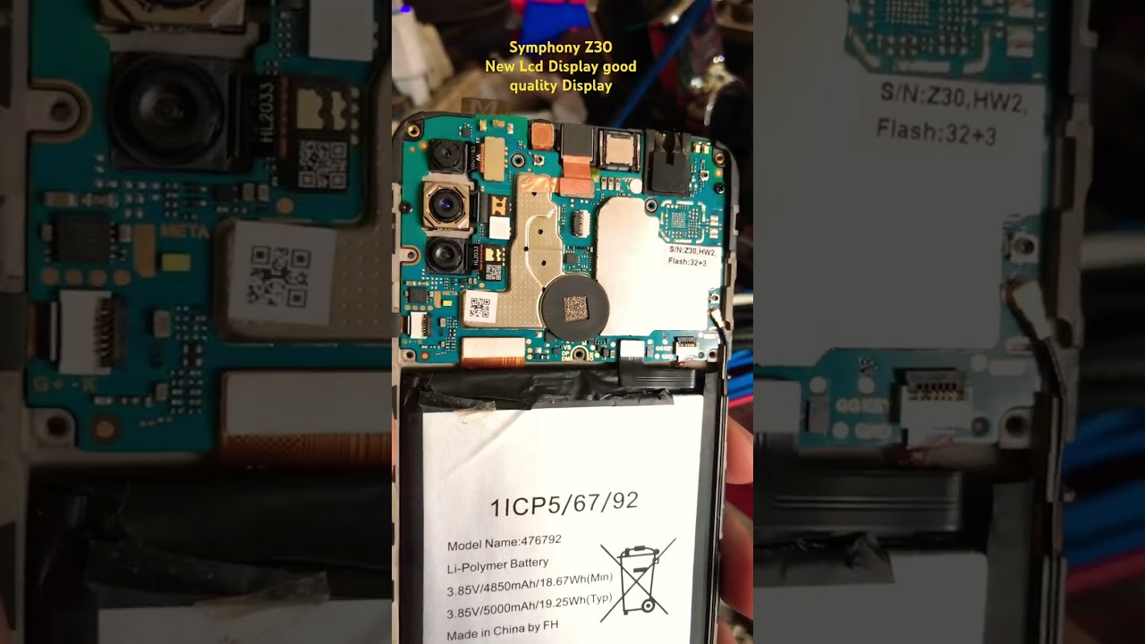 Symphony Z30 lcd Display Replacement ✅ ✅