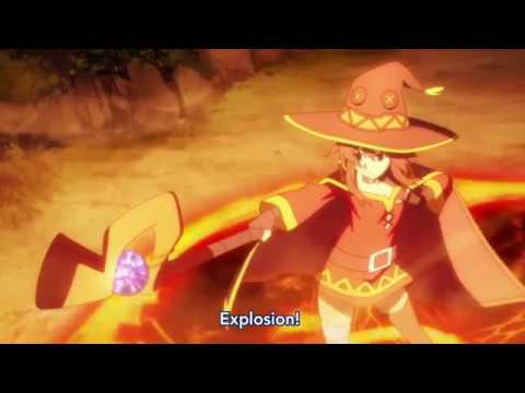 Megumin Castle Explosion Scene