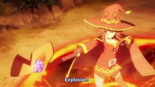 Megumin Castle Explosion Scene
