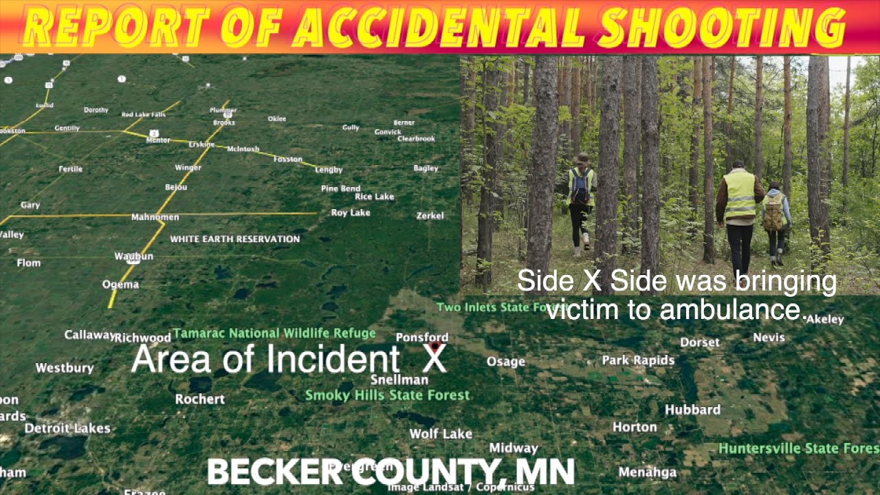 BREAKING NEWS Report Of Accidental Shooting In Becker County, Minnesota YouTube