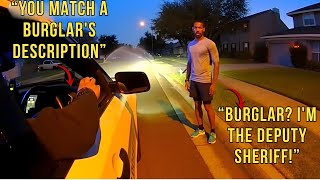 Racist Police Harass The Wrong Black Man — Deputy Sheriff Status Cost Him His Badge