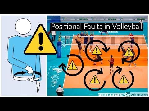 Positional Faults in Volleyball