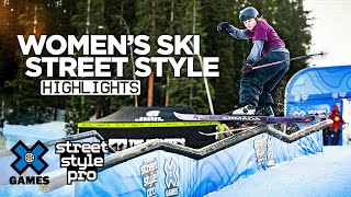Greatest Moments from X Games Women s Ski Street Style Pro