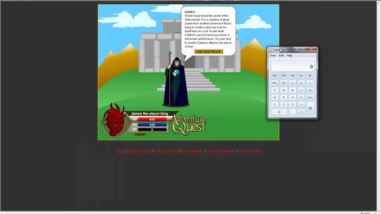 How to hack Adventure Quest with Cheatengine 6.2 YouTube