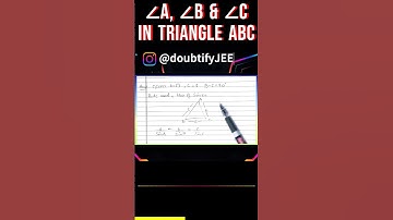 If in a triangle ABC, b = √3, c = 1 and B - C = 90°, then ∠V is :(1) 30°  (2) 45°...| Doubtify JEE
