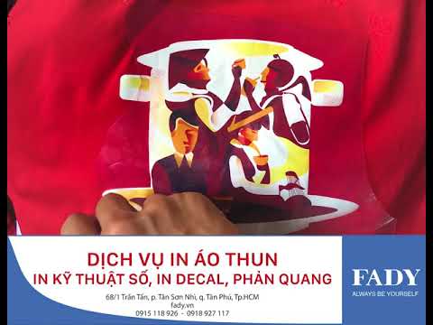 CHẤT LƯỢNG IN ÁO THUN TẠI FADY