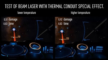 Elite dangerous - Beam with Thermal Conduit test