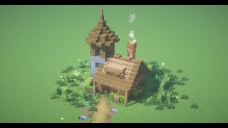 Minecraft Creative : Simple Jungle House
