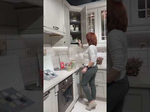 ميكانزم صحن دوار للركن فى الجزء العلوى من وحدات المطبخ