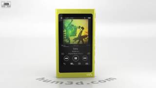 Sony Nw-A35 Yellow 3D Model By 3Dmodels
